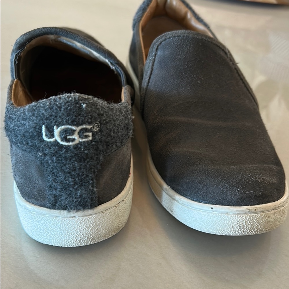 *UGG*Charcoal Slip-On Sneakers -Size 7